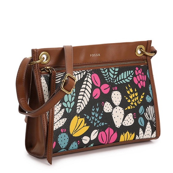 Fossil Handbags - NWT Fossil Violet Crossbody Bag